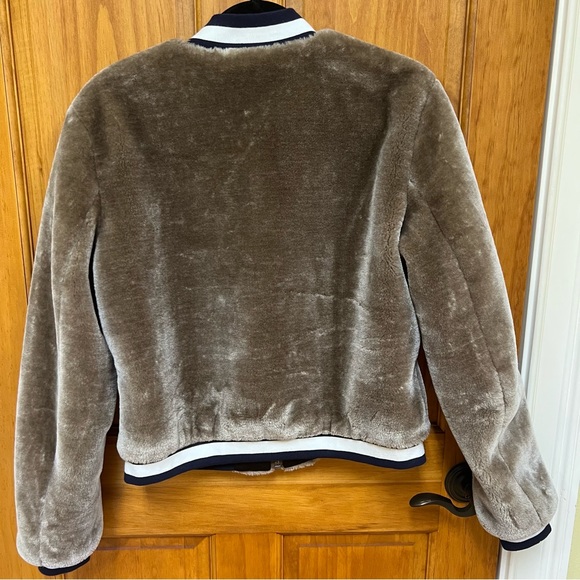 Joie Arleigh Bomber Jacket, Size L - Picture 8 of 11